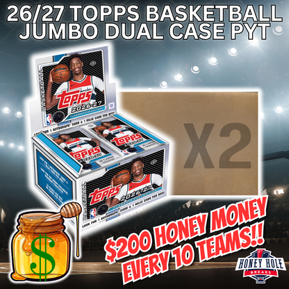 DUAL CASE (12x) 2026/27 Topps Basketball Jumbo - Pick Your Team Break #2245