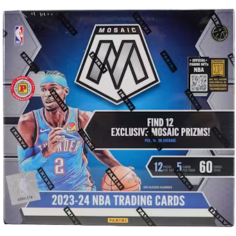 2023/24 Panini Mosaic Basketball International Hobby Box