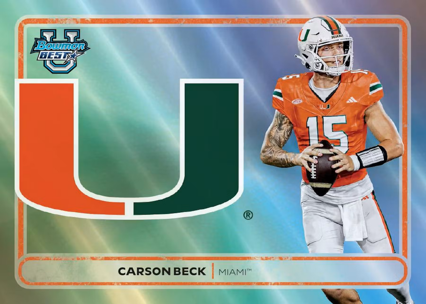 2025 Bowman's Best University Football Hobby Box