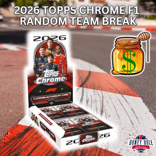 1x 2026 Topps Chrome Formula 1 Hobby -  RANDOM TEAM Break #2207