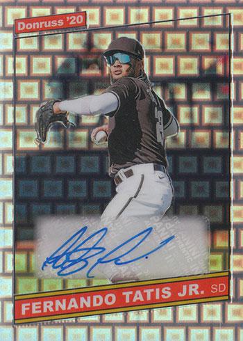 2020 Panini Donruss Optic Choice Baseball