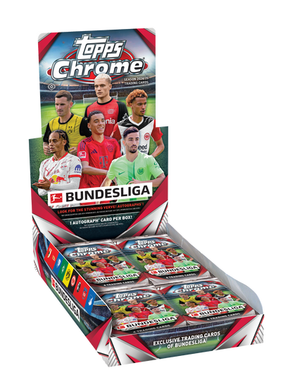 2024/25 Topps Chrome Bundesliga Soccer Hobby Box