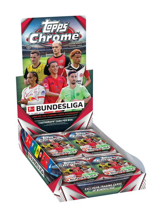 2024/25 Topps Chrome Bundesliga Soccer Hobby Box