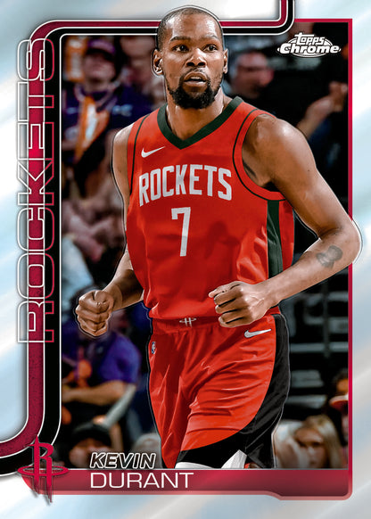 2025/26 Topps Chrome Basketball Blaster Box