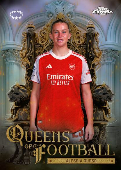 2025/26 Topps UEFA Women's Champions League Chrome Soccer Hobby Box
