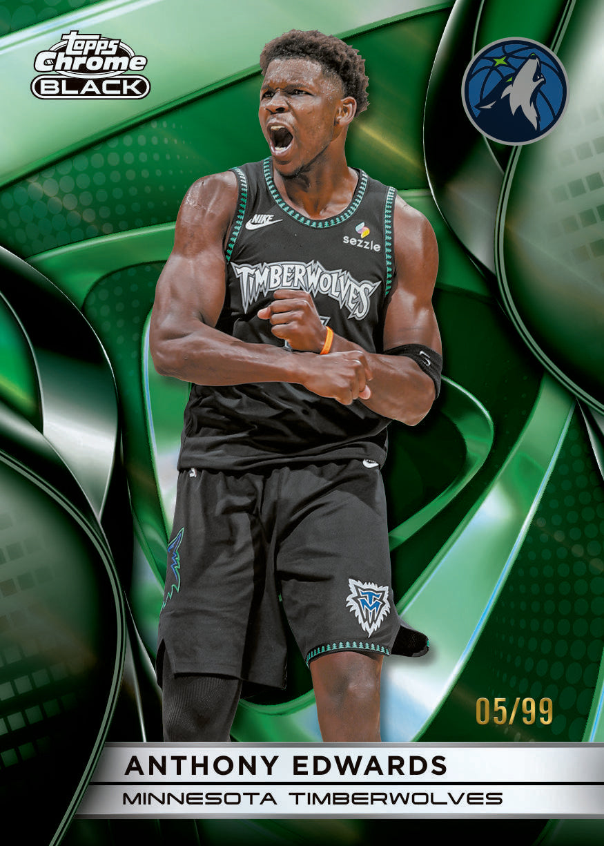 2025/26 Topps Chrome Black Basketball Hobby Box
