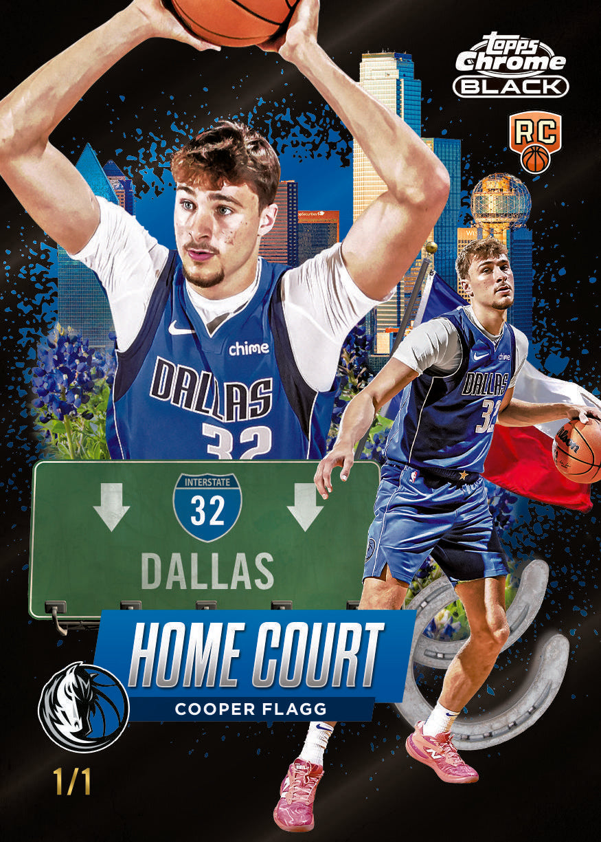 2025/26 Topps Chrome Black Basketball Hobby Box