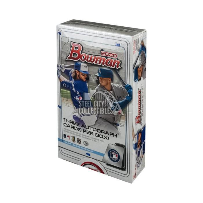 2020 Bowman Baseball Jumbo Hobby Box