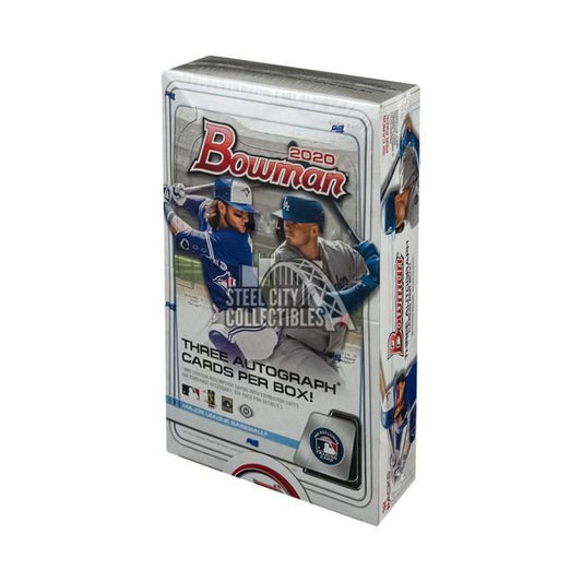 2020 Bowman Baseball Jumbo Hobby Box