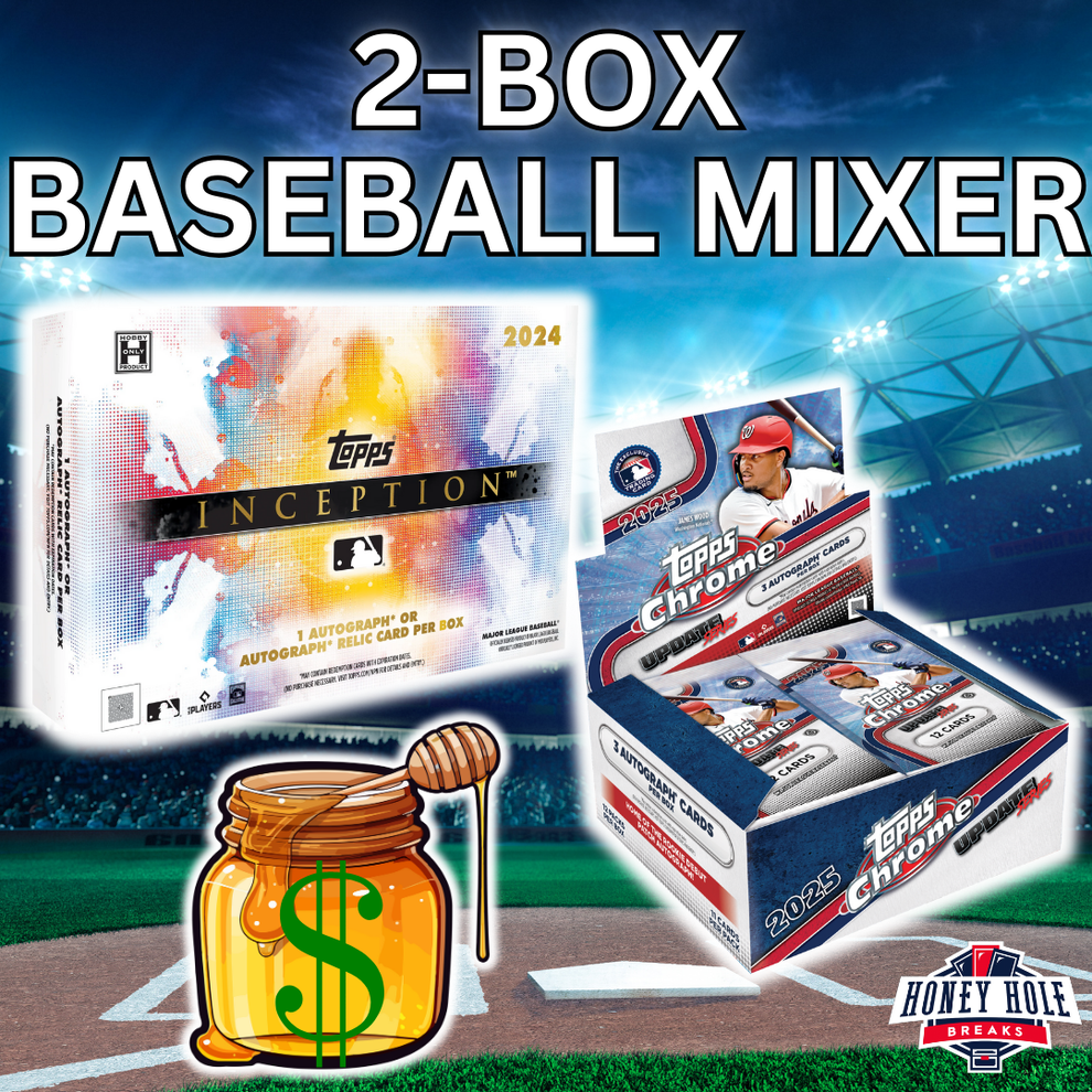 1x 2025 Topps Chrome Update Jumbo, 1x 2024 Topps Inception Hobby - 3 R ...