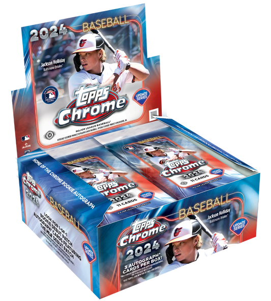 2024 Topps Chrome Update Series Baseball Jumbo Box
