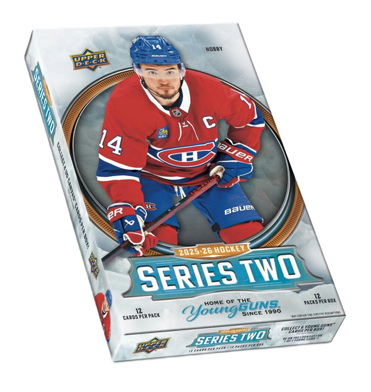 2025/26 Upper Deck Series 2 Hockey Hobby Box