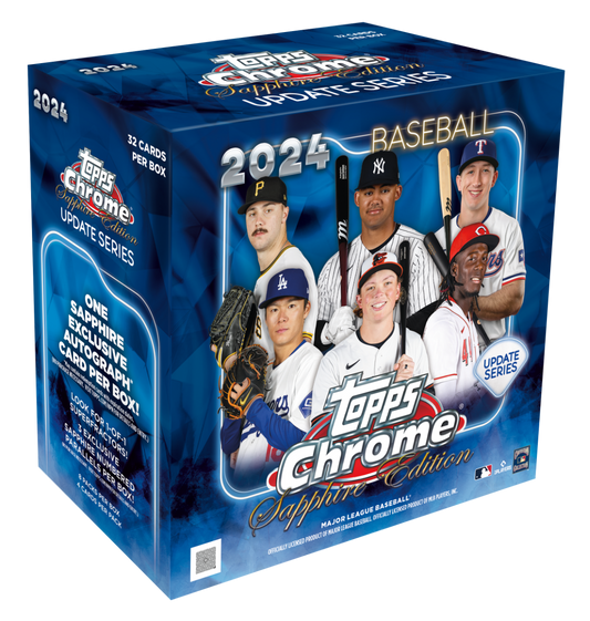 2024 Topps Chrome Update Baseball Sapphire Edition Box