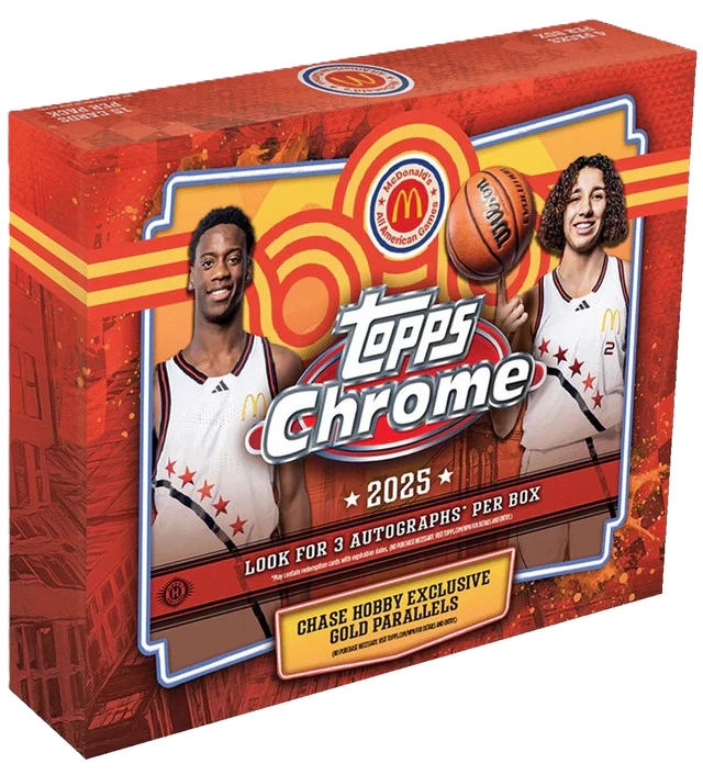 2025 Topps Chrome McDonald's All American Basketball Hobby Box