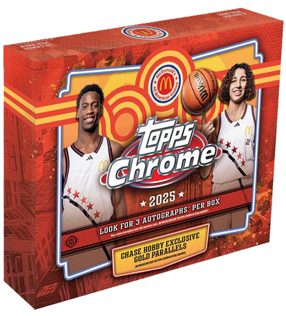 2025 Topps Chrome McDonald's All American Basketball Hobby Box