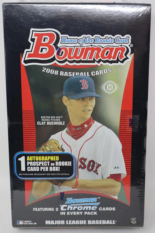 2008 Bowman Baseball Hobby Box