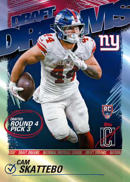 2025 Topps Signature Class Football Blaster Box