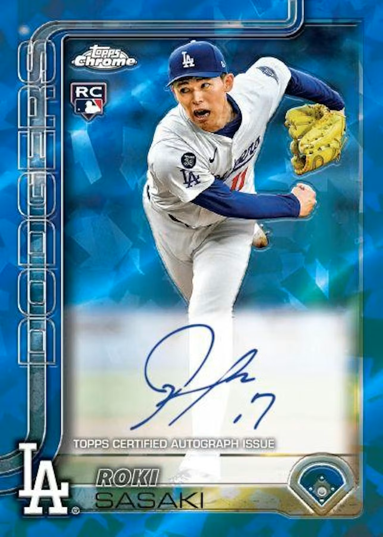 2025 Topps Chrome Update Series Baseball Sapphire Edition Box