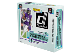 2022 Panini Donruss Clearly Football Hobby Box