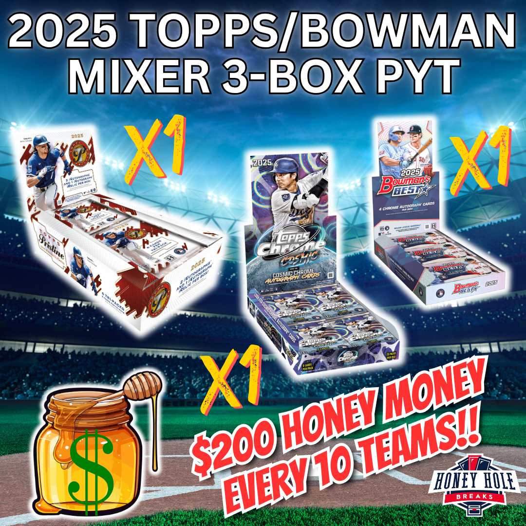 1x Cosmic Chrome, 1x Bowman's Best, 1x Pristine - PICK YOUR TEAM Break #1624