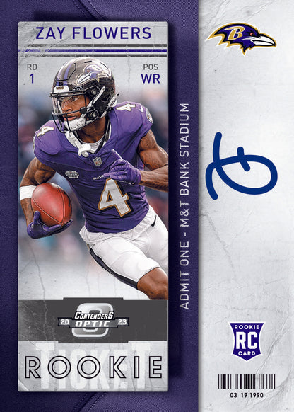 2023 Panini Contenders Optic Football Hobby Box