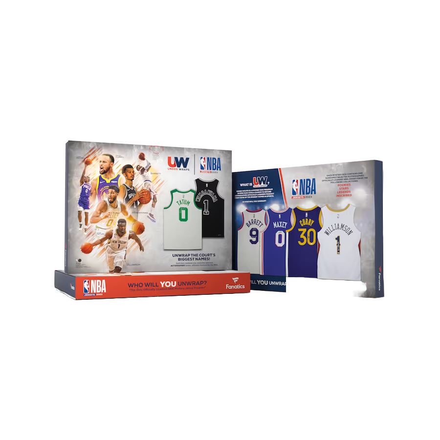 2023/24 Fanatics Under Wraps NBA Jersey Hobby Box