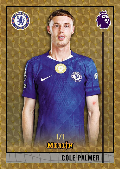 2026 Topps Merlin Premier League Soccer Blaster Box