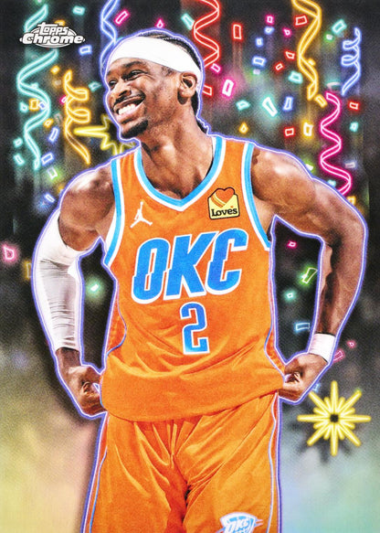 2025/26 Topps Chrome Update Series Basketball Delight Box