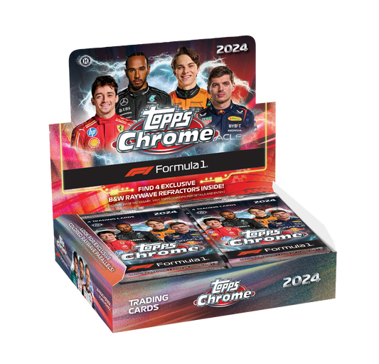 2024 Topps Chrome Formula 1 Racing Qualifying Lap Box