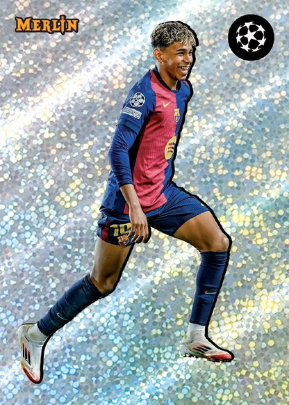 2024/25 Topps UEFA Club Competitions Merlin Chrome Soccer Hobby Box