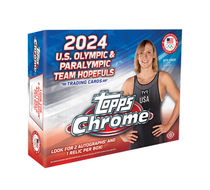 2024 Topps Chrome US Olympic & Paralympic Hopefuls Hobby Box