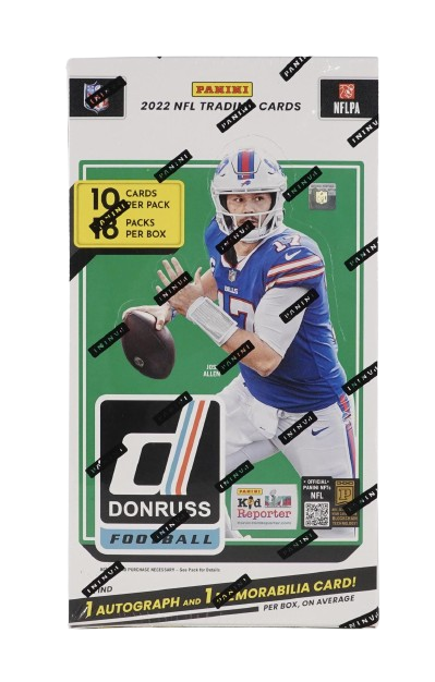 2022 Panini Donruss Football Hobby Box