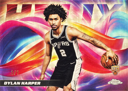 2025/26 Topps Chrome Basketball Jumbo Box