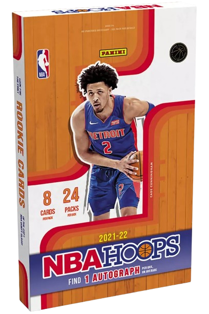 2021/22 Panini NBA Hoops Basketball Hobby Box