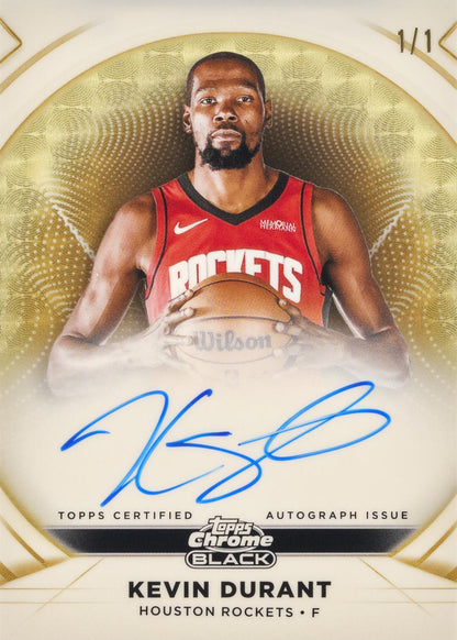 2025/26 Topps Chrome Black Basketball Hobby Box