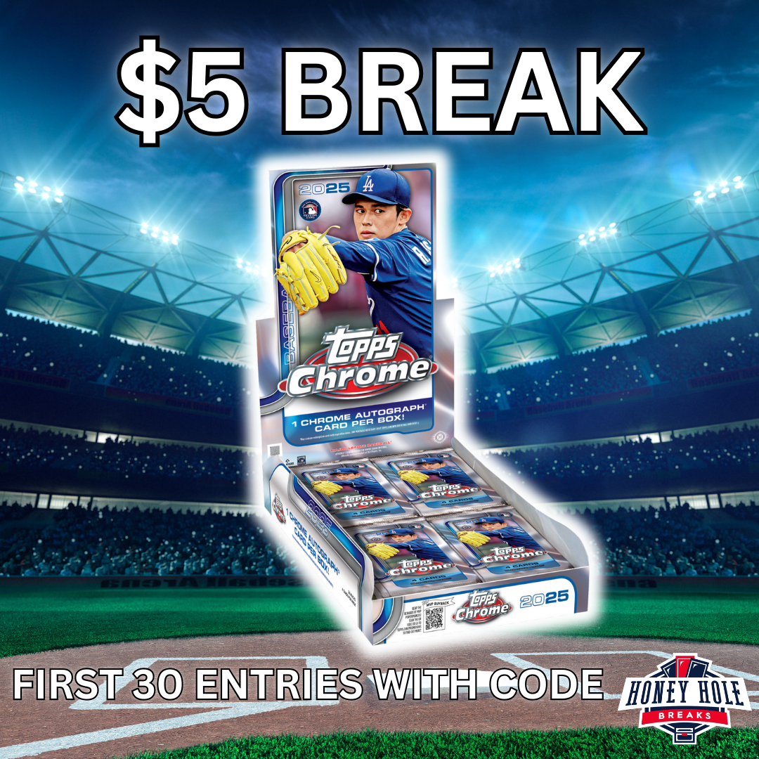 2025 Topps Chrome Baseball Hobby - 1 Box Random Team Break #1110