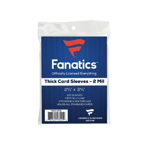 Fanatics Thick Soft Sleeves - 100 Count