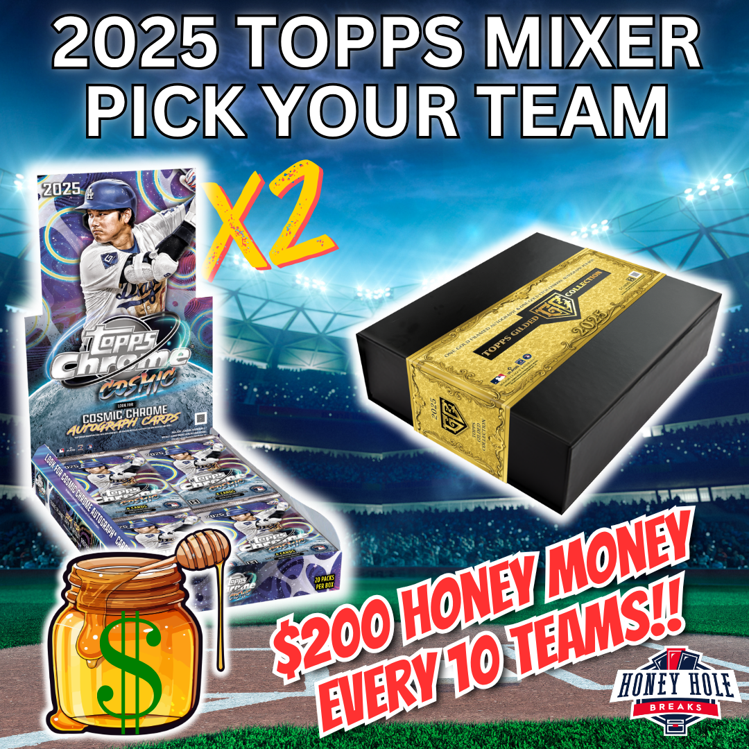 2x '25 Cosmic Chrome Baseball Hobby, 1x '25 Topps Gilded Collection Hobby - PICK YOUR TEAM Break #1661