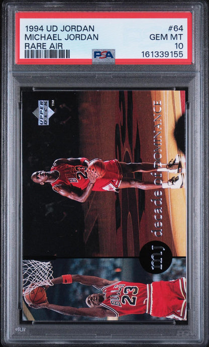 1994 UPPER DECK MJ RARE AIR 64 MICHAEL JORDAN
