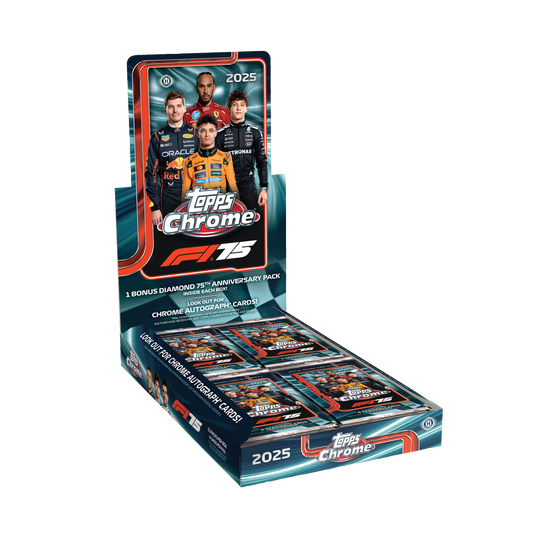 2025 Topps Chrome Formula 1 Racing Hobby Box