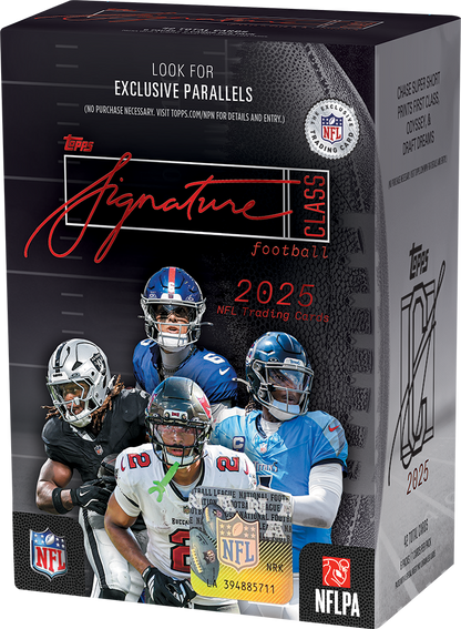 2025 Topps Signature Class Football Blaster Box
