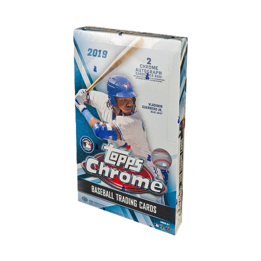 2019 Topps Chrome Baseball Hobby Box