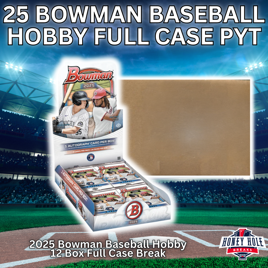 2025 Bowman Baseball Hobby FULL CASE (12-Box) Break PYT #914