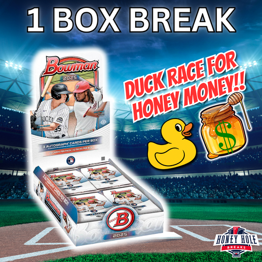 1x 2025 Bowman Baseball Jumbo - RANDOM TEAM Break #1651