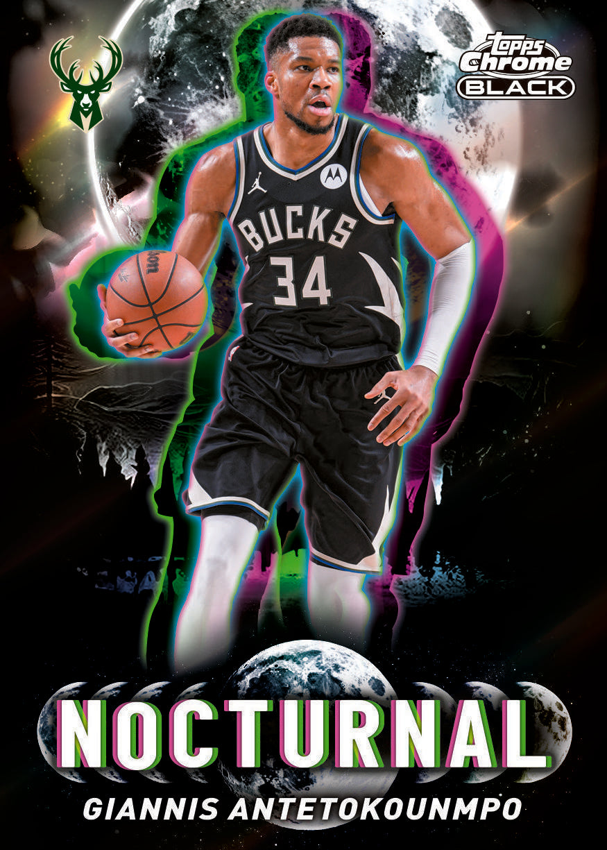 2025/26 Topps Chrome Black Basketball Hobby Box