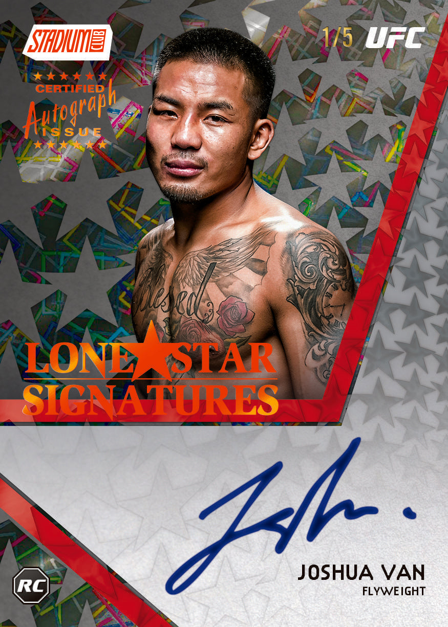 2025 Topps UFC Stadium Club Hobby Box