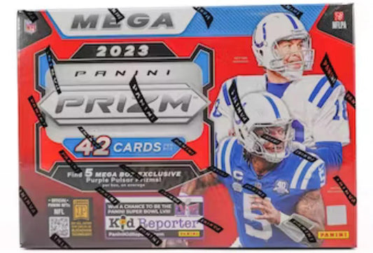 2023 Panini Prizm Football Mega Box Fanatics Exclusive