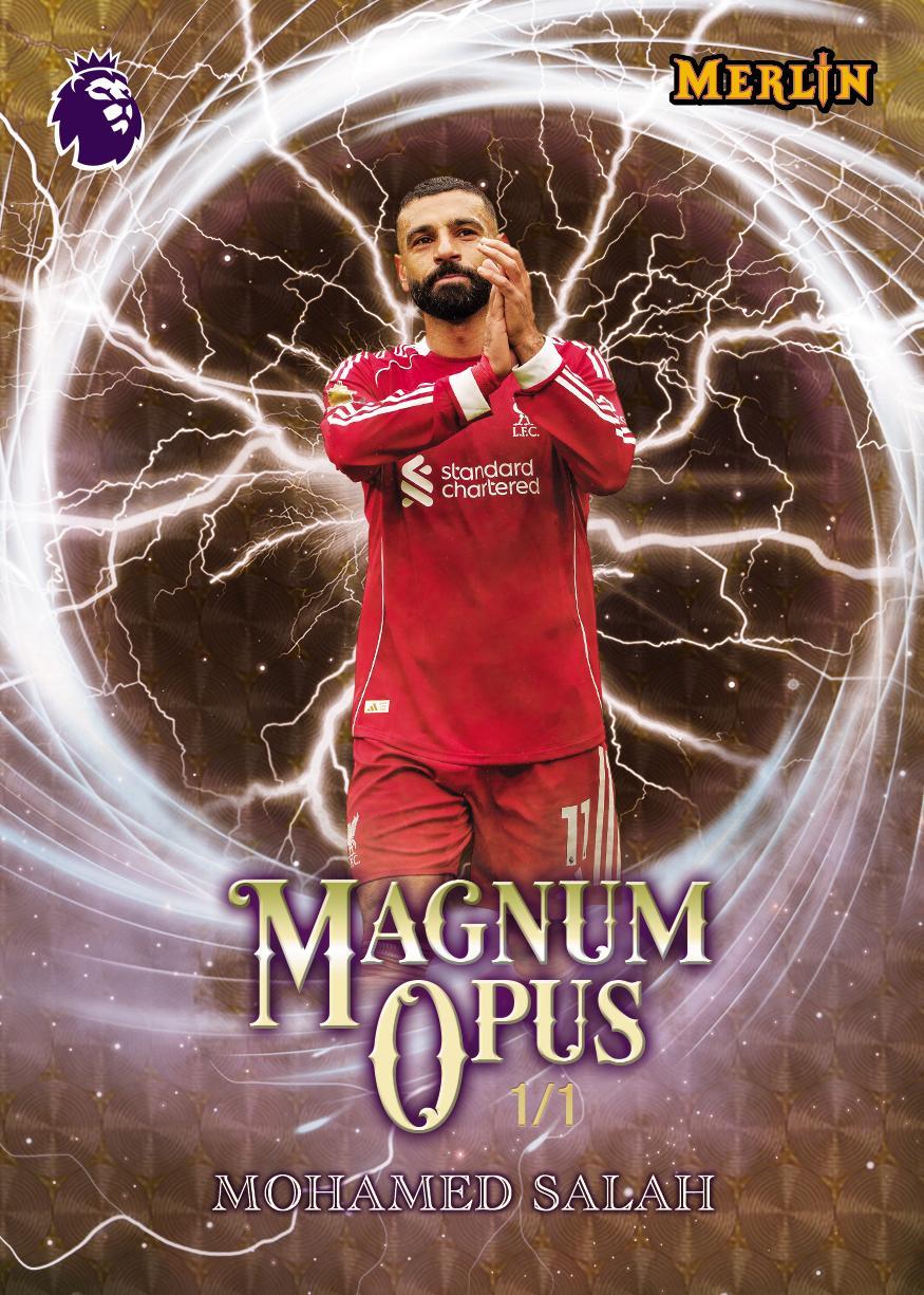 2026 Topps Merlin Premier League Soccer Blaster Box