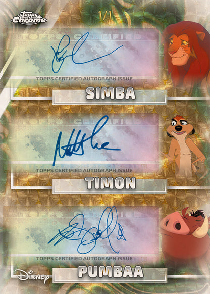 2026 Topps Chrome Disney Hobby Box