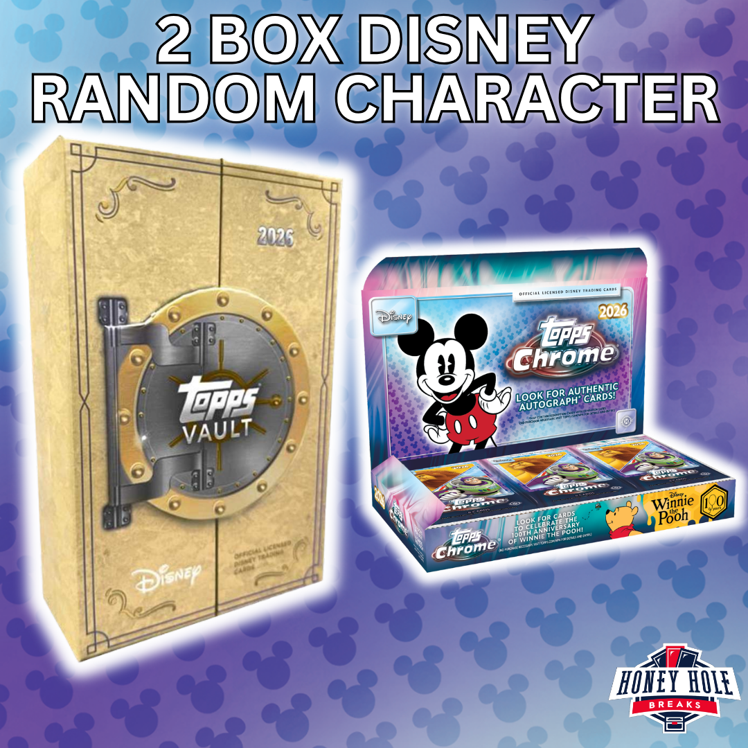 1x 2026 Topps Disney Vault Hobby, 1x 2026 Topps Disney Chrome Hobby -  RANDOM CHARACTER Break #2228